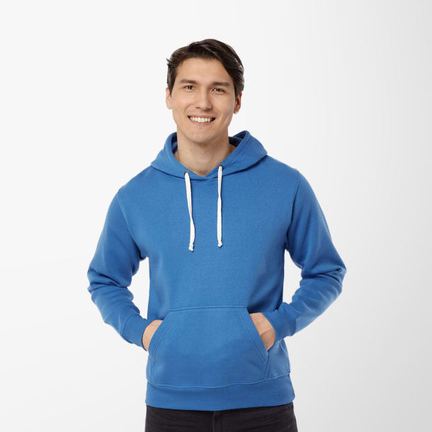 J. America Adult Triblend Fleece Sweatshirt