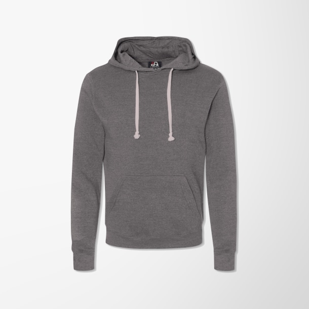 J. America Adult Triblend Fleece Sweatshirt