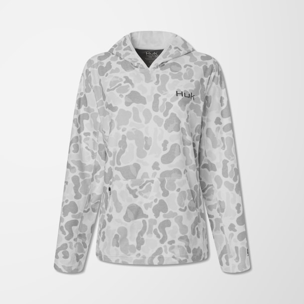 HUK Women's KC Print Coldfront+ Hoodie