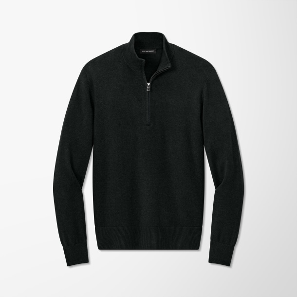 Port Authority® Men's Quarter-Zip Easy Care Sweater