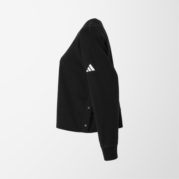 adidas® Women's Side-Snap Beyond Crewneck