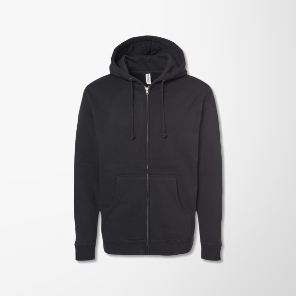 Independent Trading Co. Men's Full-Zip Heavyweight Hoodie