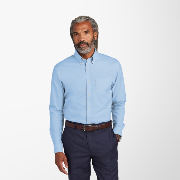 Brooks Brothers® Men's Wrinkle-Free Stretch Pinpoint Shirt