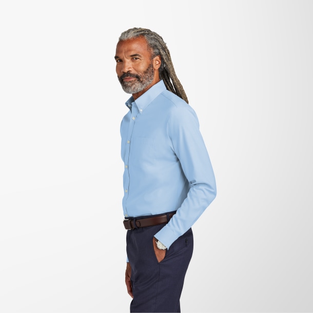 Brooks Brothers® Men's Wrinkle-Free Stretch Pinpoint Shirt