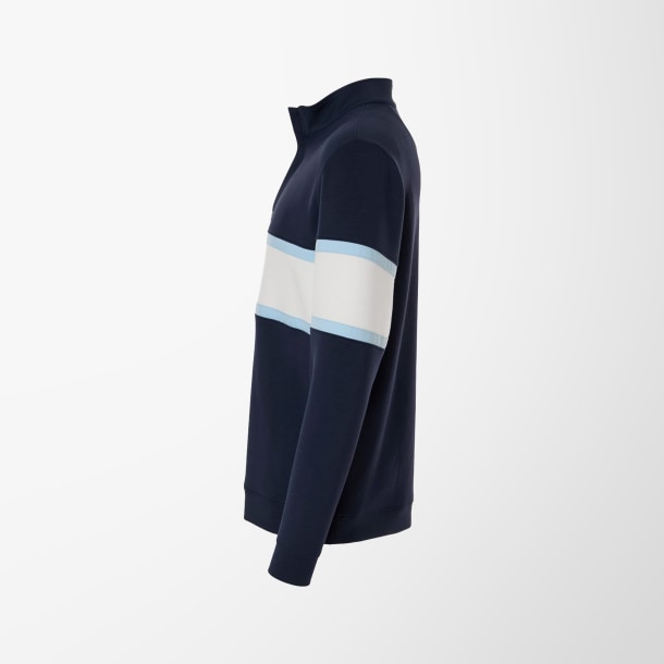 Swannies Men's Owen Quarter-Zip Colorblock Pullover