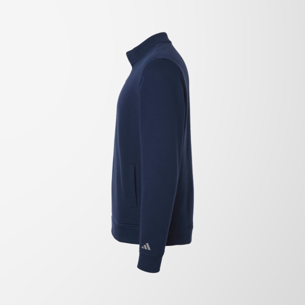 adidas® Men's Quarter-Zip Elevated Pullover