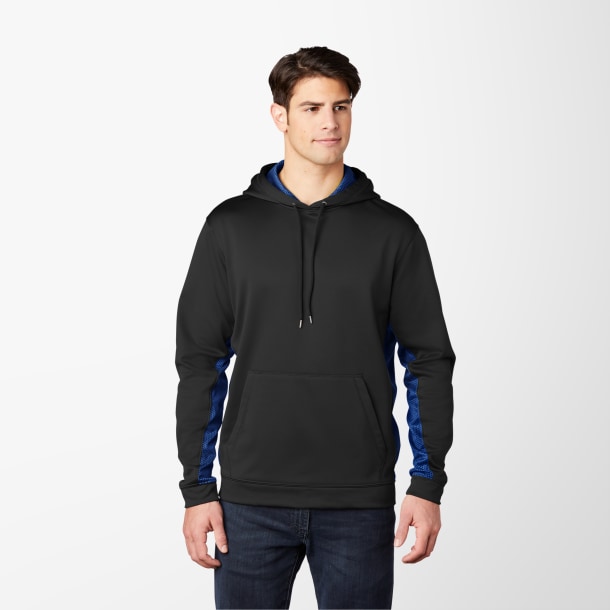 Sport-Tek® Men's Colorblock Sport-Wick® Fleece Hoodie