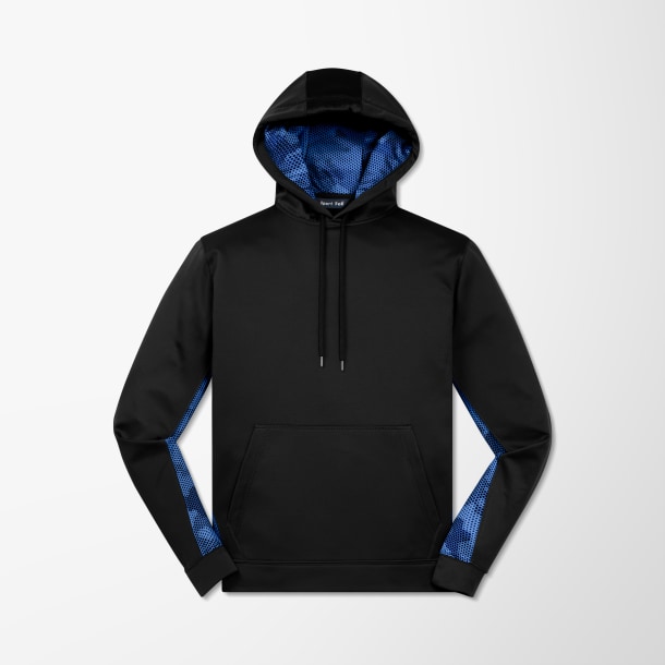 Sport-Tek® Men's Colorblock Sport-Wick® Fleece Hoodie