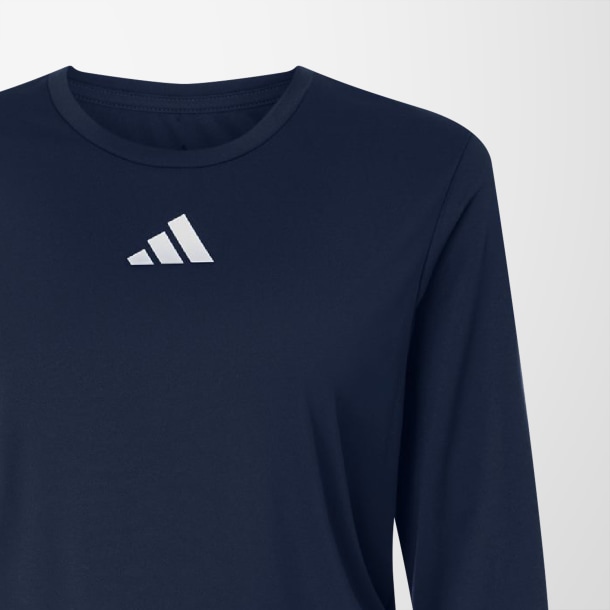 adidas® Women's Long-Sleeve Pregame T-Shirt