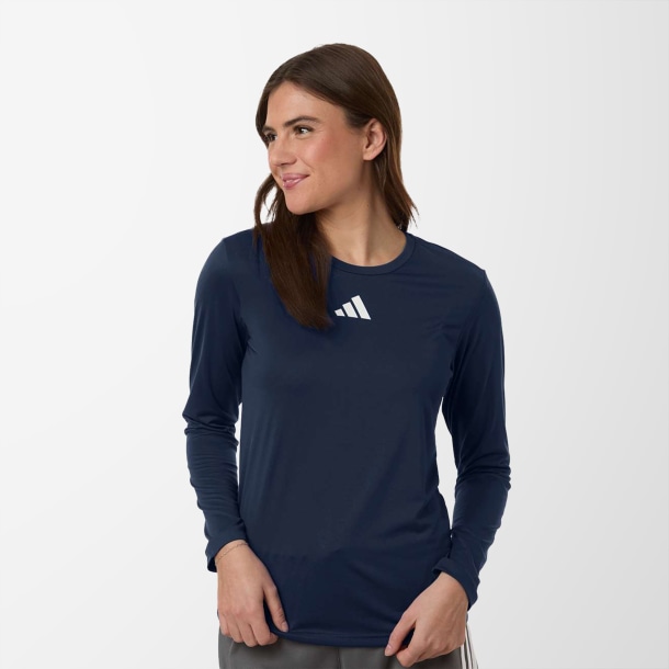 adidas® Women's Long-Sleeve Pregame T-Shirt
