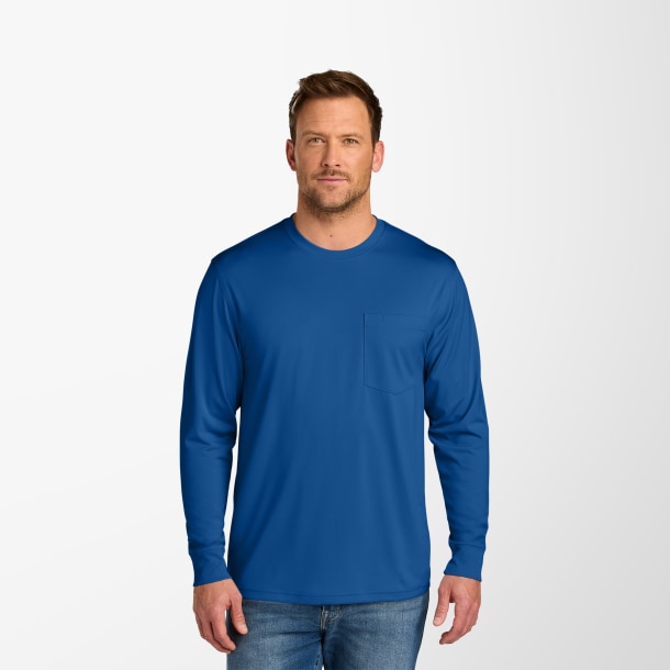CornerStone® Men's Long-Sleeve Workwear Pro T-Shirt with Pocket