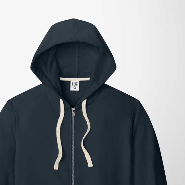 District® Men's Full-Zip Re-Fleece™ Hoodie