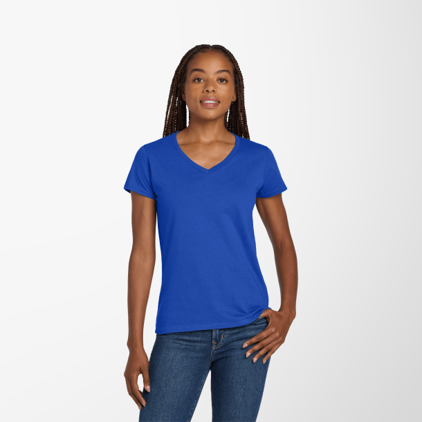 Gildan® Women's V-Neck Heavy Cotton™ T-Shirt
