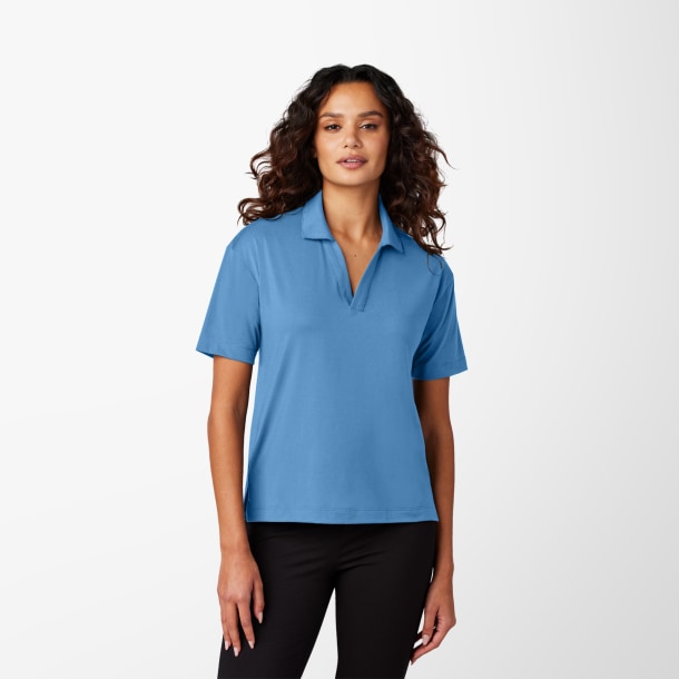 Mercer+Mettle® Women’s Stretch Jersey Polo