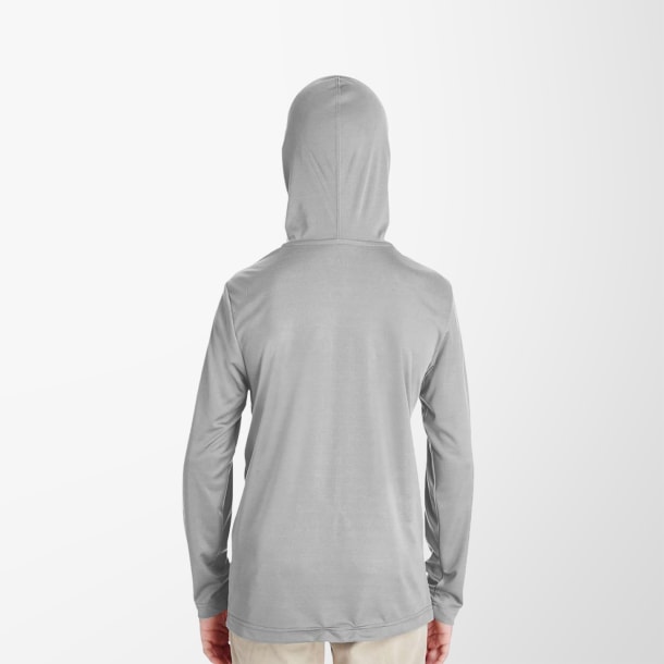 Team 365 Youth Long-Sleeve Hooded Zone T-Shirt