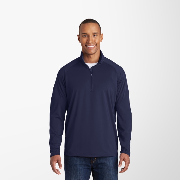 Sport-Tek® Men's Quarter-Zip Sport-Wick® Pullover