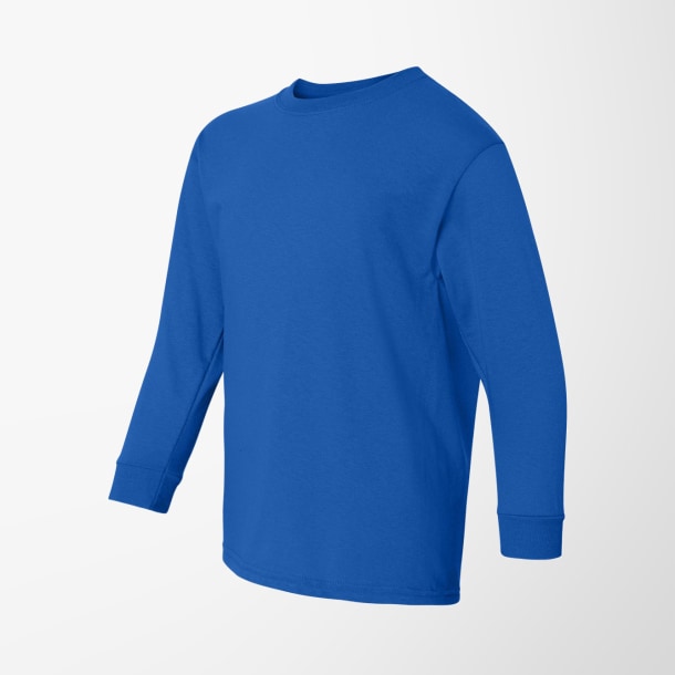 Gildan® Youth Long-Sleeve Heavy Cotton™ T-Shirt
