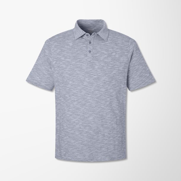 North End Men's Jacquard Eclipse Polo