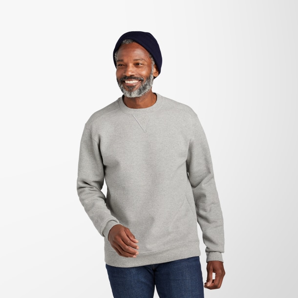 Volunteer Knitwear™ Adult Fleece Chore Crewneck