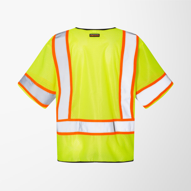 Kishigo Adult Class 3 Mesh Zippered Vest