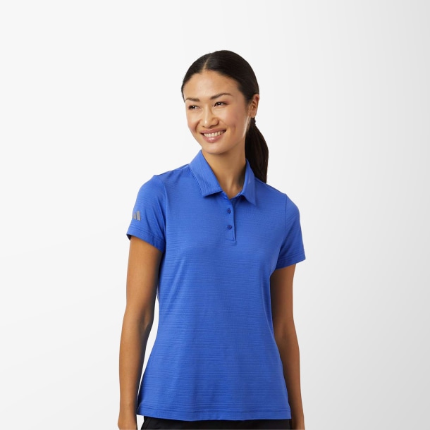 adidas® Women's Textured Stripe Polo