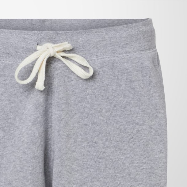 J. America Adult Triblend Fleece Shorts
