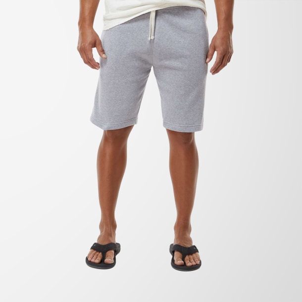 J. America Adult Triblend Fleece Shorts