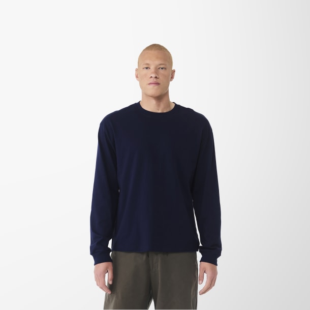 BELLA+CANVAS® Adult Long-Sleeve Heavyweight Cotton T-Shirt