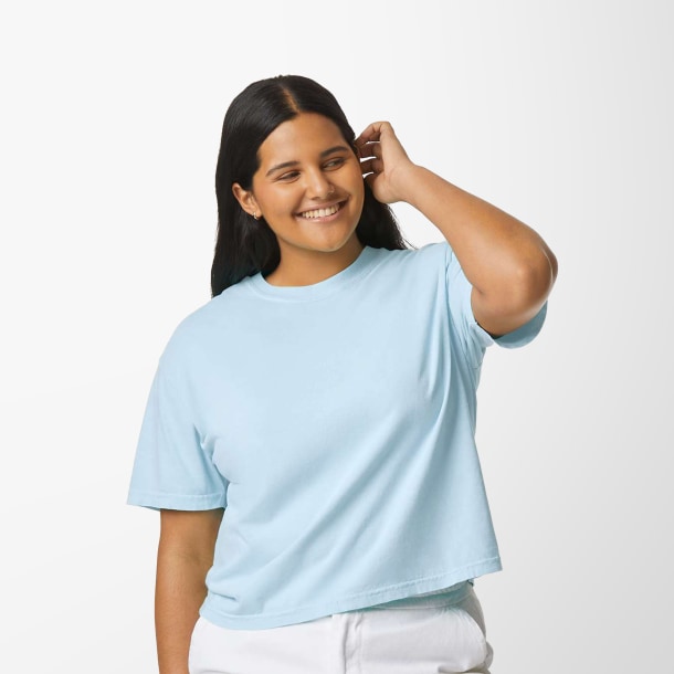 Women's Garment-Dyed Heavyweight Cotton T-Shirt