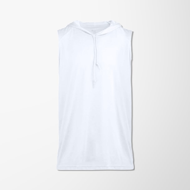 Badger Men's Sleeveless Hooded B-Core T-Shirt