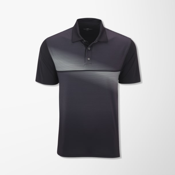 Vansport Men's Striped Highline Polo