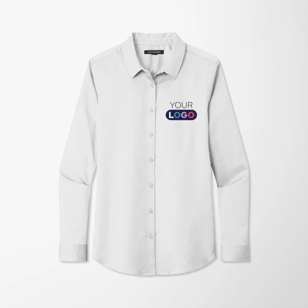 Port Authority® Women's Long-Sleeve SuperPro React™ Top