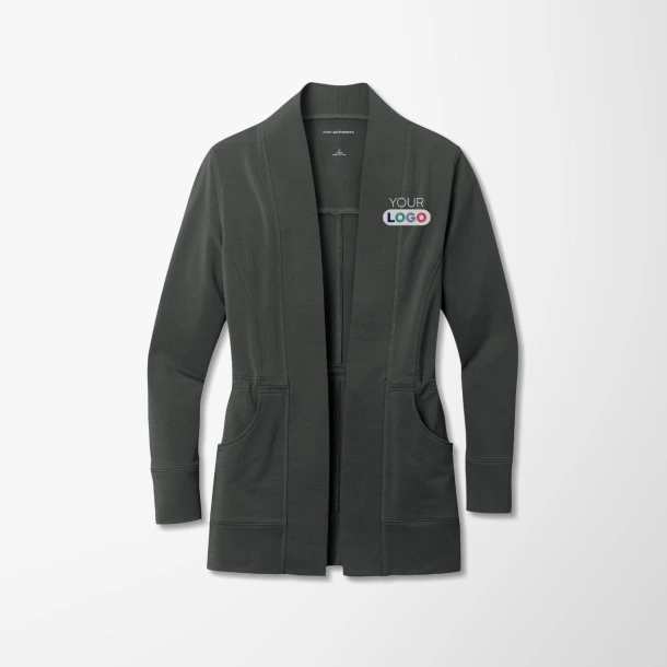 Port Authority® Women's Microterry Cardigan