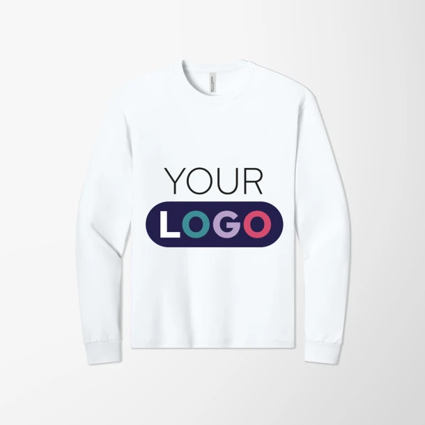 BELLA+CANVAS® Adult Long-Sleeve Heavyweight Cotton T-Shirt