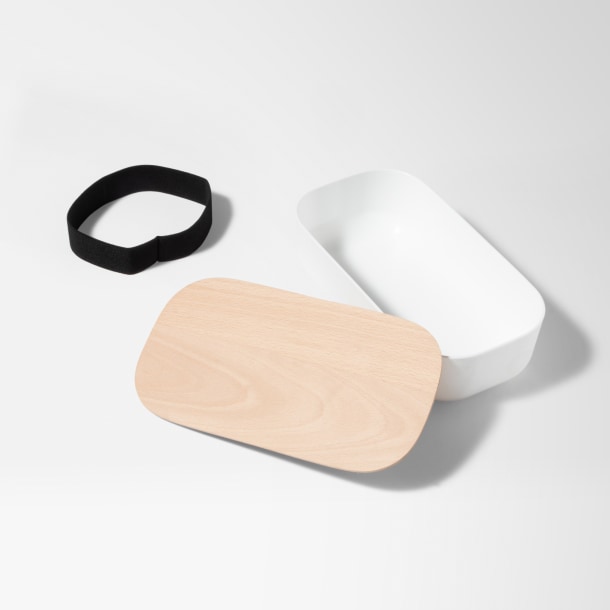 Lodge Lunchbox mit Buchendeckel