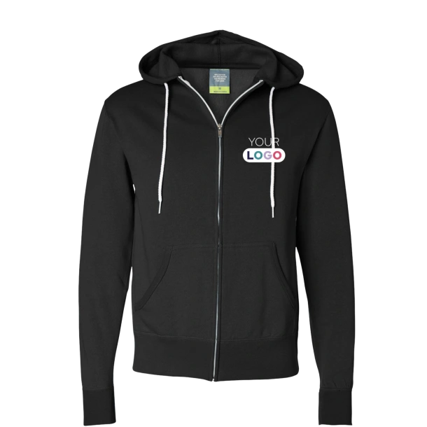 Independent Trading Co. Adult Full-Zip Lightweight Hoodie