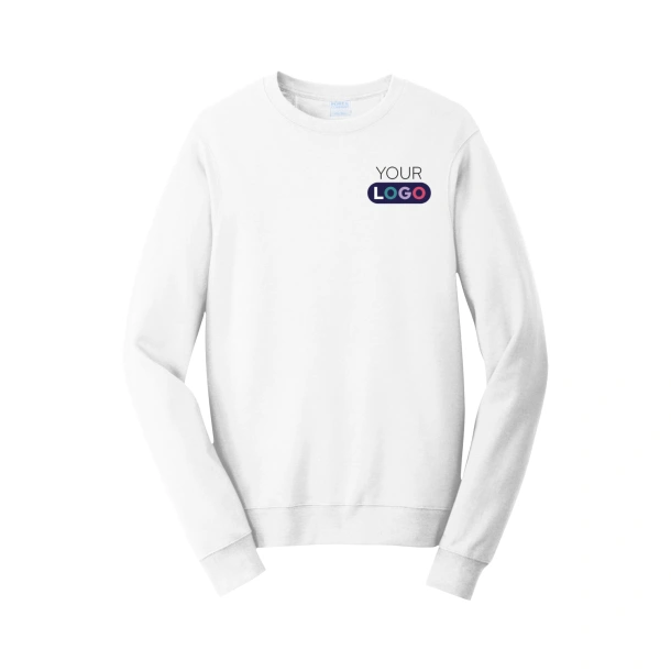 Port & Company® Fan Favorite™ Fleece Crewneck Sweatshirt