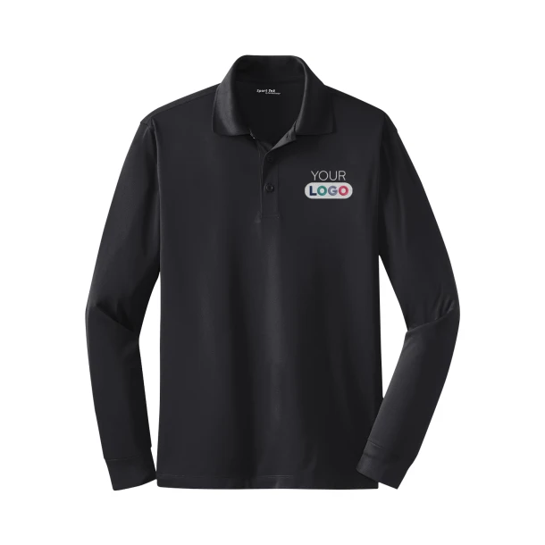 Sport-Tek® Long Sleeve Sport-Wick® Polo