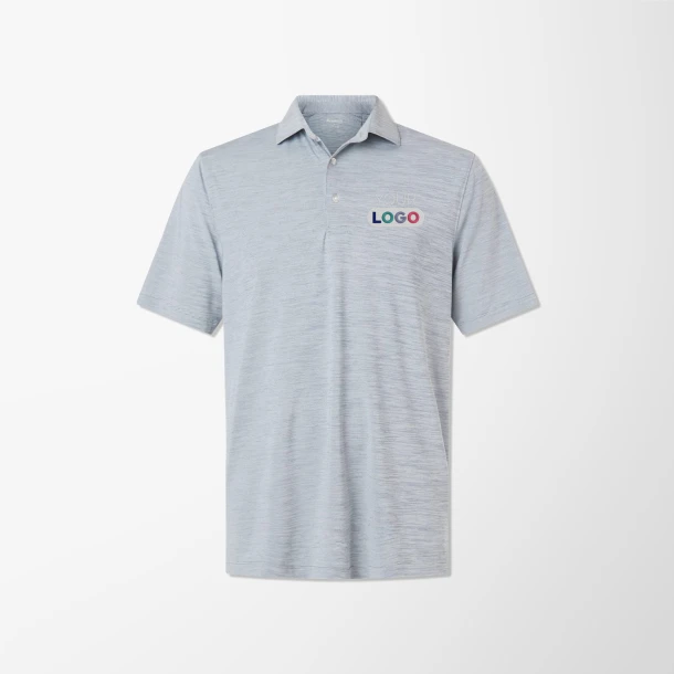 Paragon Men's Striped Bohemian Polo