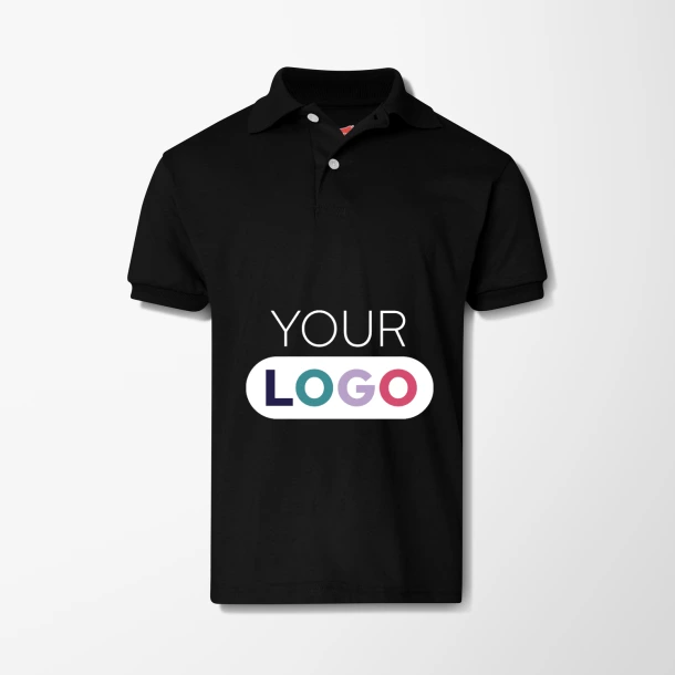 Hanes Youth Jersey Ecosmart® Polo