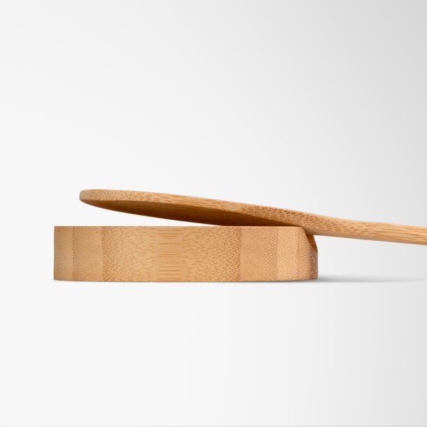 Engraved Bamboo Spoon Rest