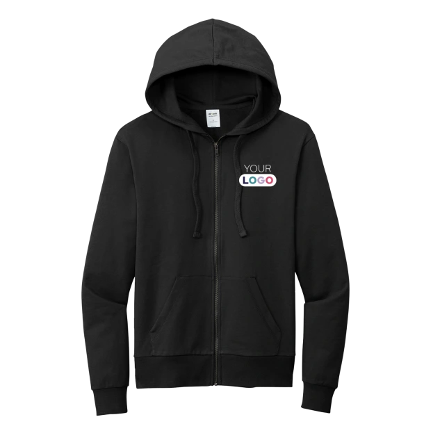 Allmade® Adult Full-Zip Organic French Terry Hoodie