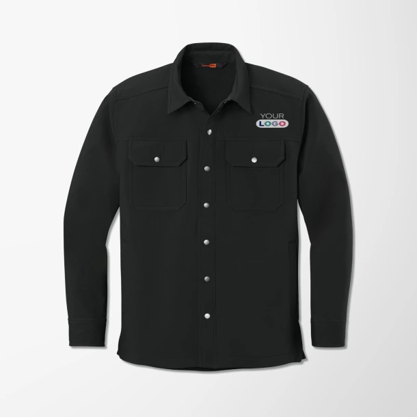 CornerStone® Men's Soft Shell Shirt Jacket