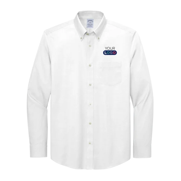 Brooks Brothers® Men's Wrinkle-Free Stretch Pinpoint Shirt