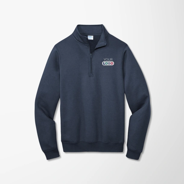 Port & Company® Men's Quarter-Zip Fleece Core Pullover
