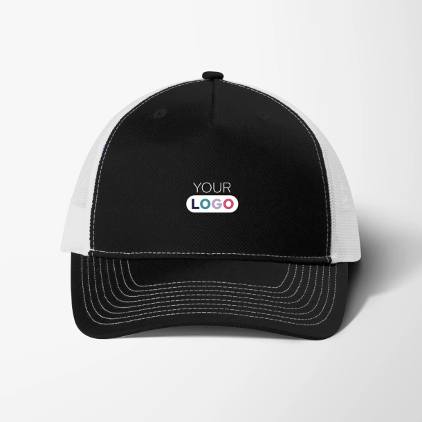 Port Authority® Five-Panel Snapback Trucker Cap
