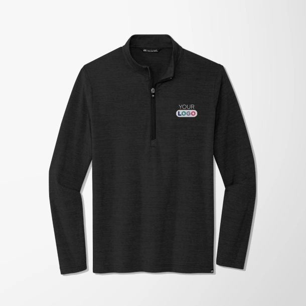 TravisMatthew Men's Quarter-Zip Crestview Pullover