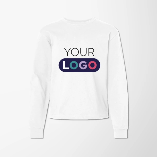 BELLA + CANVAS Youth Long-Sleeve Heavyweight T-Shirt
