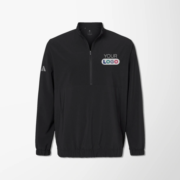 adidas® Men's Half-Zip Woven Pullover