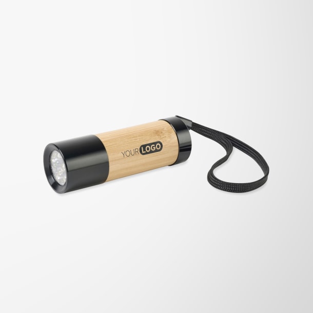 Mini LED Bamboo Flashlight